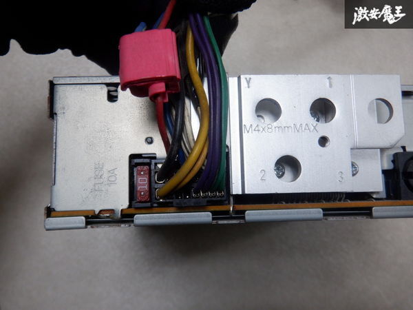 KENWOOD ケンウッド 1DIN CD デッキ プレーヤー オーディオ レシーバー E333U 即納 棚_画像7