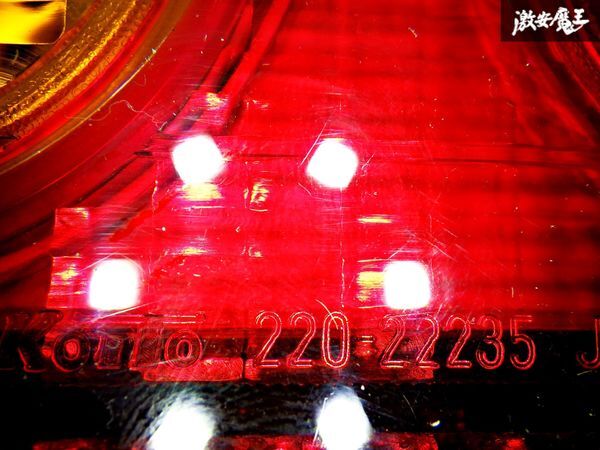 【左右セット】ホンダ純正 DB8 インテグラ テールライト テールランプ 左右 KOITO 220-22235 93-07081 DB6 即納 棚2EB5