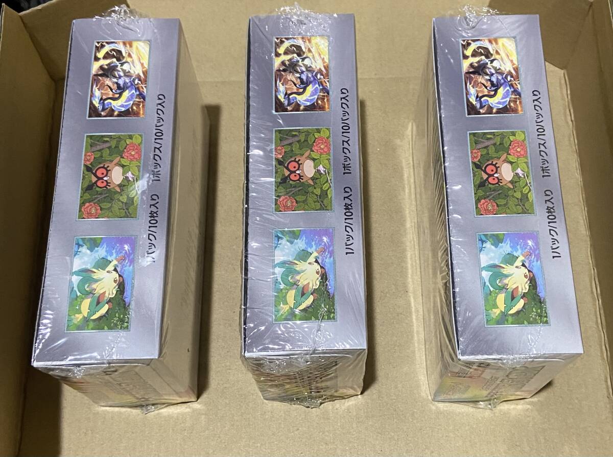 ポケモンカード テラスタルフェスex 3box シュリンク付 新品未 ポケモンカード テラスタルフェスex 3box シュリンク付 新品未