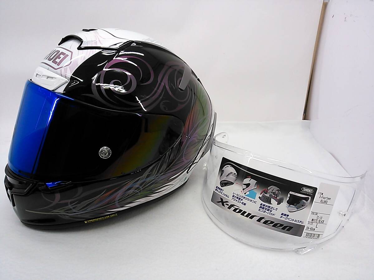 使用極わずか 美品 2021年製 SHOEI ショウエイ X-Fourteen X-14 使用極わずか 美品 2021年製 SHOEI ショウエイ X-Fourteen X-14
