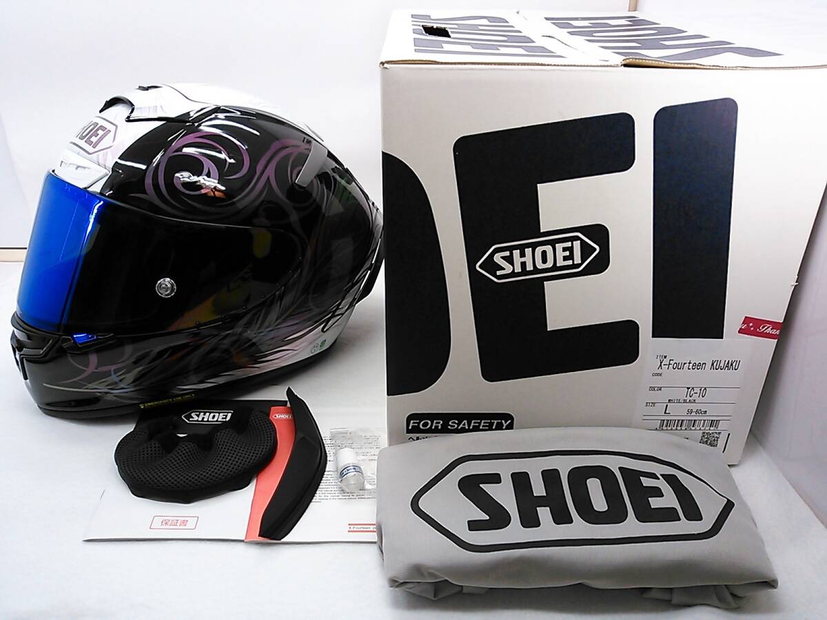 使用極わずか 美品 2021年製 SHOEI ショウエイ X-Fourteen X-14 使用極わずか 美品 2021年製 SHOEI ショウエイ X-Fourteen X-14