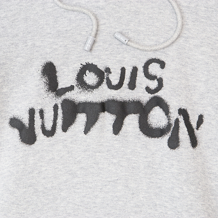 [ прекрасный товар ]LOUIS VUITTON Louis * Vuitton Parker 2021AW NeonWorking Man Hoodie neon working man мужской XXL серый чёрный многоцветный 