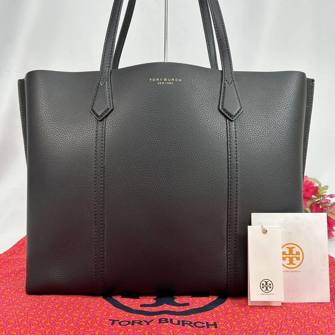 未使用級】TORY BURCH トリーバーチ ペリー トートバッグ 未使用級】TORY BURCH トリーバーチ ペリー トートバッグ