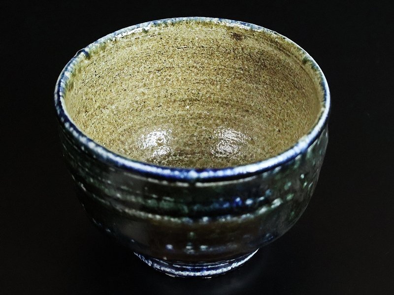藍鉄塩釉鎬杯 #139 / 濱田友緒 | artsea