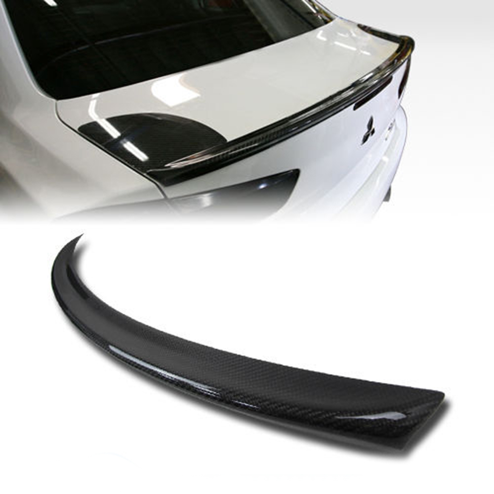 ランエボ X EVOX 10 三菱 カーボン リアトランクスポイラー ランサー エボリューションX CZ4A M型 2008-2015 