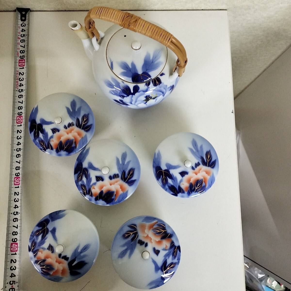 深川製磁 茶器セット 茶器揃 急須 湯呑 蓋付湯呑 茶器 5客 深川製磁 茶器セット 茶器揃 急須 湯呑 蓋付湯呑 茶器 5客