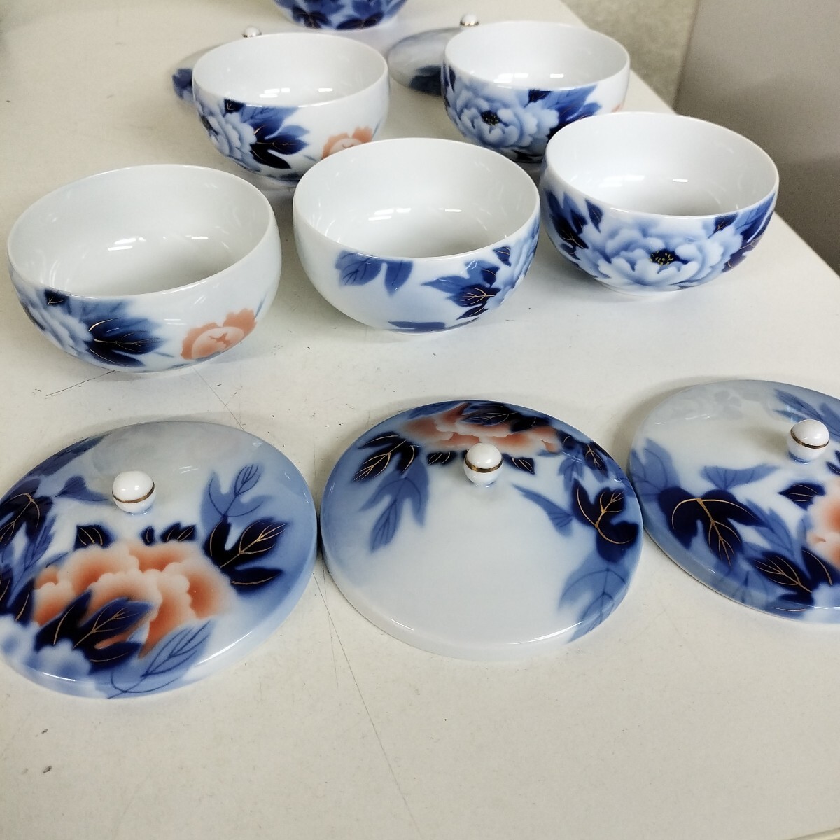 深川製磁 茶器セット 茶器揃 急須 湯呑 蓋付湯呑 茶器 5客 深川製磁 茶器セット 茶器揃 急須 湯呑 蓋付湯呑 茶器 5客