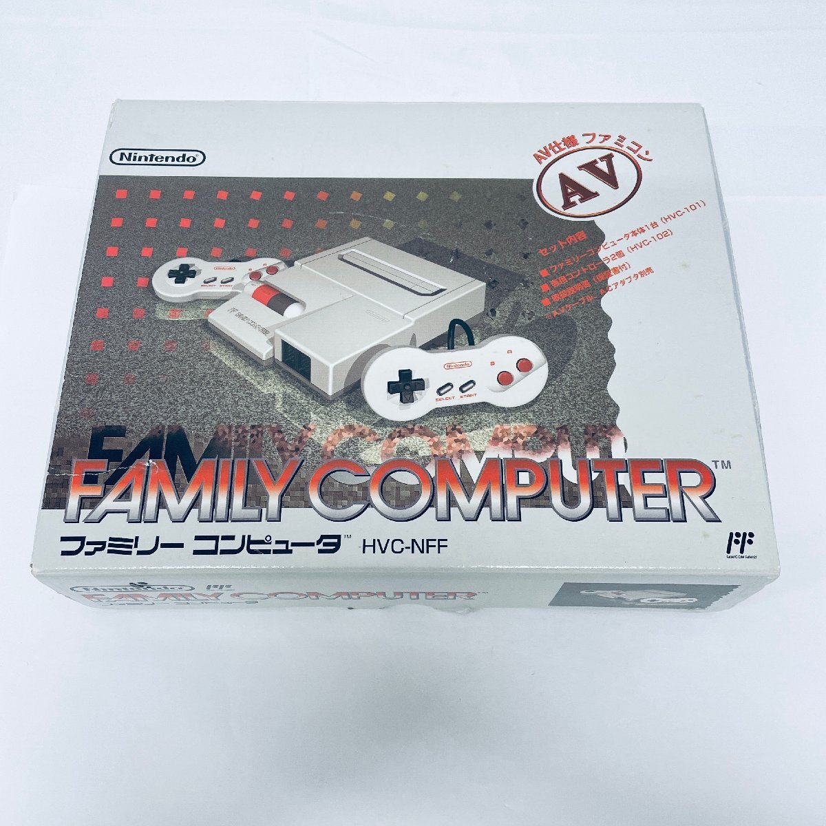 1円出品 ニューファミコン コントローラー付き 箱付 動作確認済 1円出品 ニューファミコン コントローラー付き 箱付 動作確認済