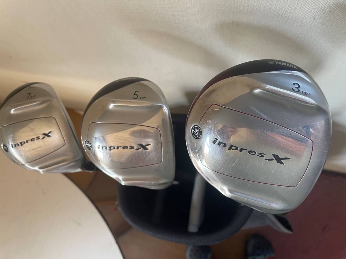 YAMAHA# Yamaha # Impress X#D fairway #3 шт. комплект,3W,15 раз,5W,19 раз,7W,21 раз # оригинал S# редкий прекрасный товар # простой популярный, бесплатная доставка по всей стране 