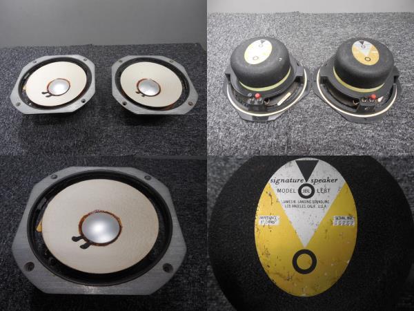 JBL・LE8T・8Ω・アルニコ・ペア / エッジ劣化難あり・SP本体、音 JBL・LE8T・8Ω・アルニコ・ペア / エッジ劣化難あり・SP本体、音