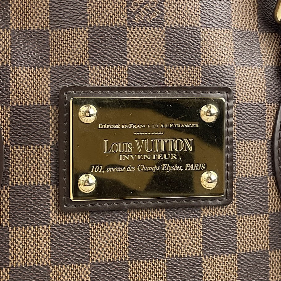 ■ルイ?ヴィトン■ ダミエ ハムステッドMM トート?ハンドバッグ 使い勝手抜群 LOUIS VUITTON 大容量