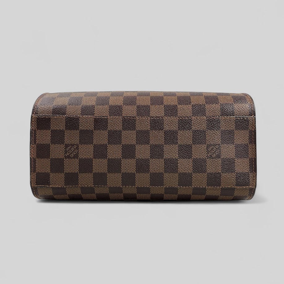 ほぼ未使用■ルイ ヴィトン■ダミエ トリアナ N51155 ハンドバッグ LOUIS VUITTON エべヌ