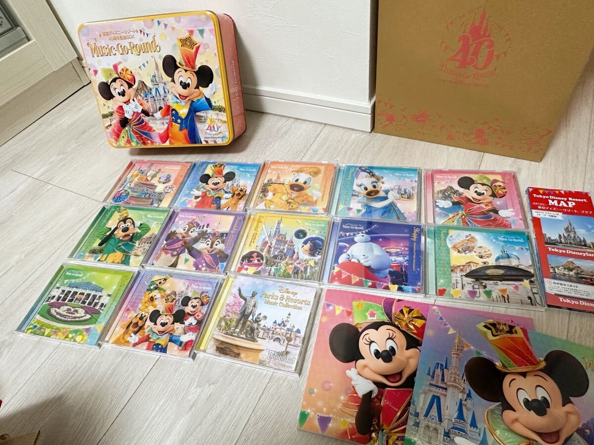 ユーキャン 東京ディズニーリゾート 40周年 CD Music-Go-Round ユーキャン 東京ディズニーリゾート 40周年 CD Music-Go-Round