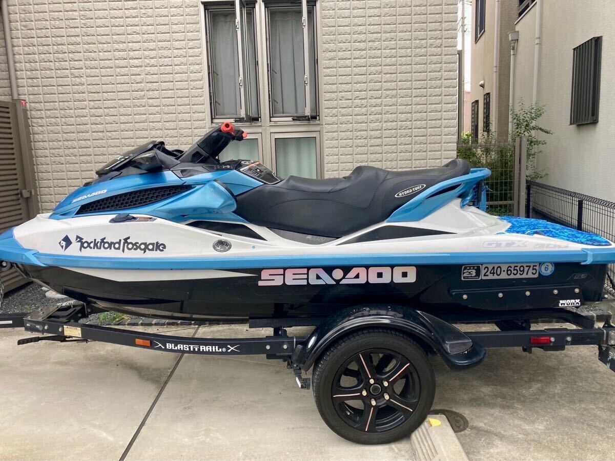 SEADOO GTX155 ジェットスキー 3人乗り シードゥ ウェイクポール付き