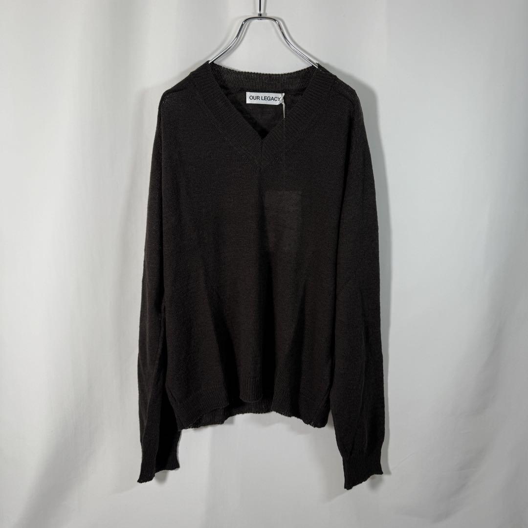 モーガン蔵人着用】OUR LEGACY RUE V-NECK セーター 46|Yahoo モーガン蔵人着用】OUR LEGACY RUE V-NECK セーター 46|Yahoo