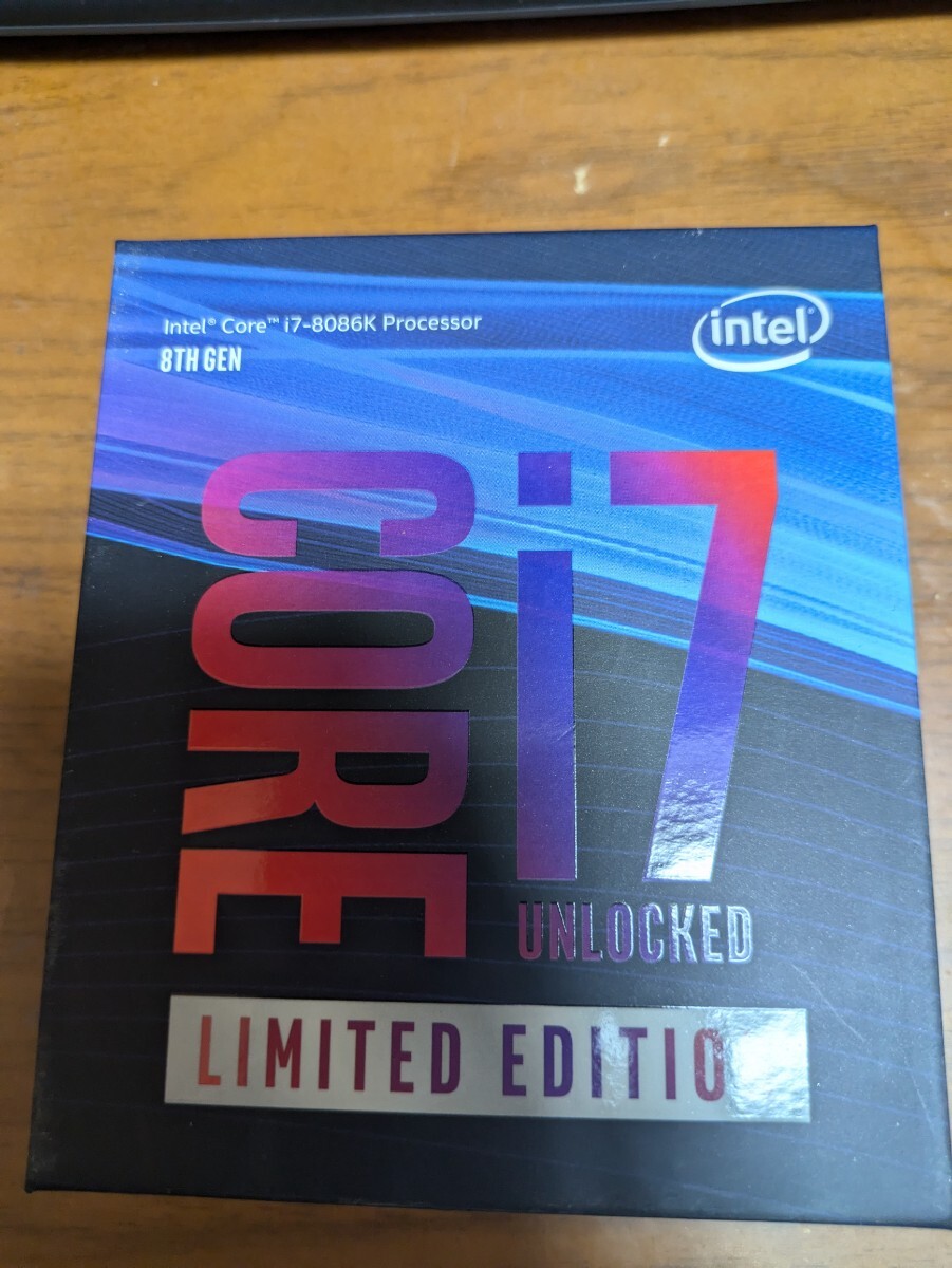Intel インテル Core i7-8086K Limited Edition_画像1
