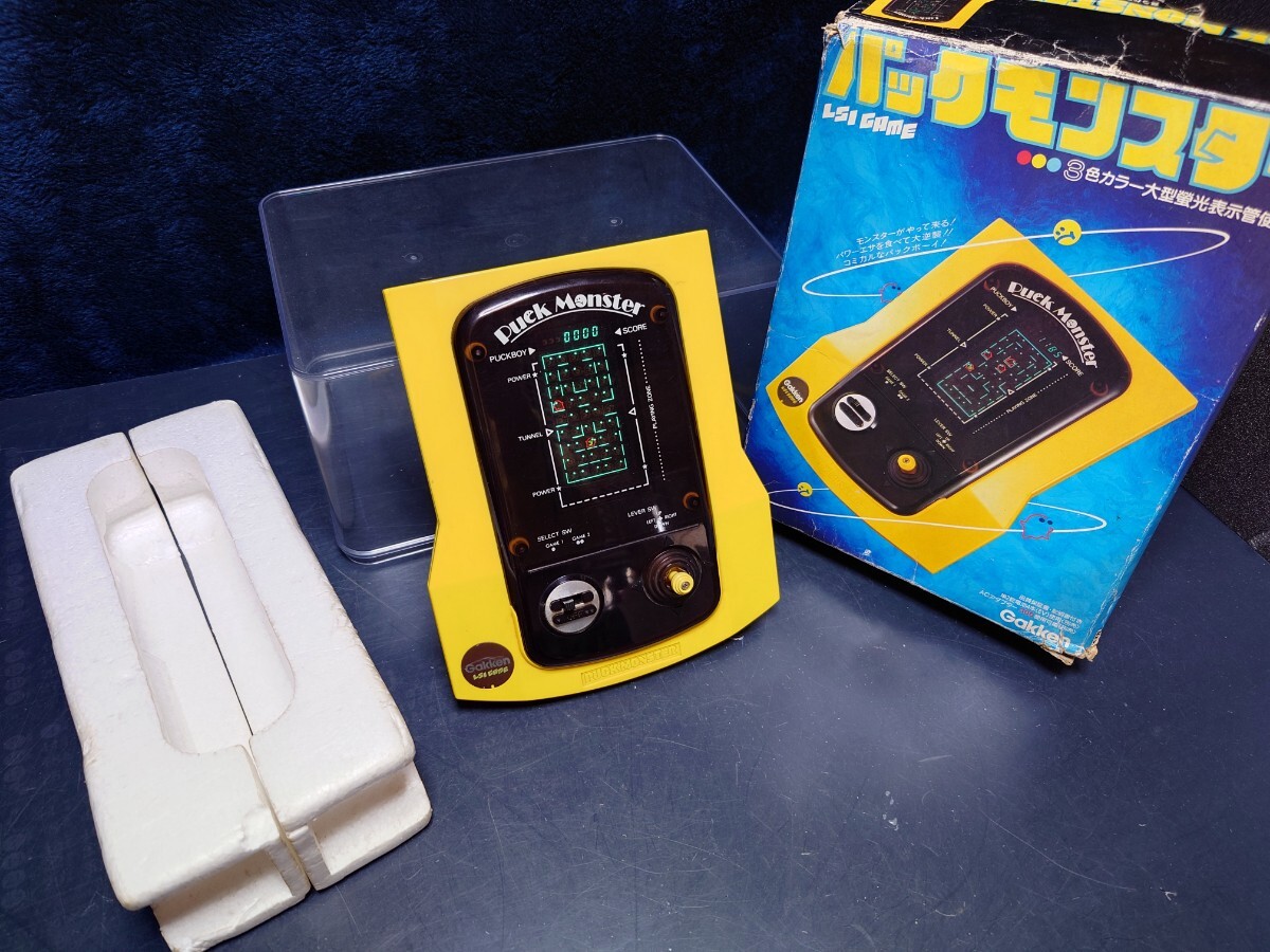 学研 LSI パックモンスター 動作品 LSIゲーム Gakken 当時物 学研 LSI パックモンスター 動作品 LSIゲーム Gakken 当時物