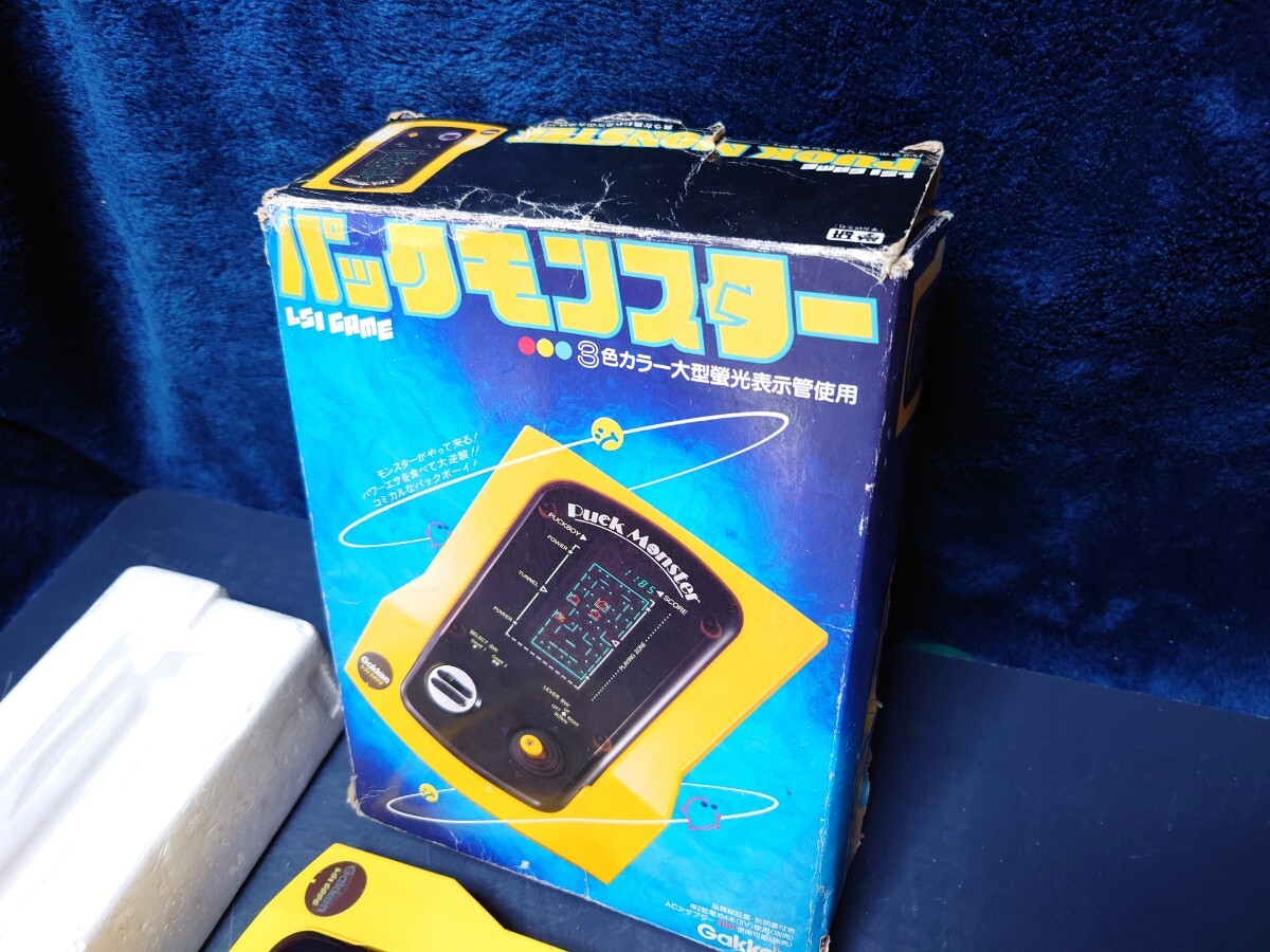 学研 LSI パックモンスター 動作品 LSIゲーム Gakken 当時物 学研 LSI パックモンスター 動作品 LSIゲーム Gakken 当時物