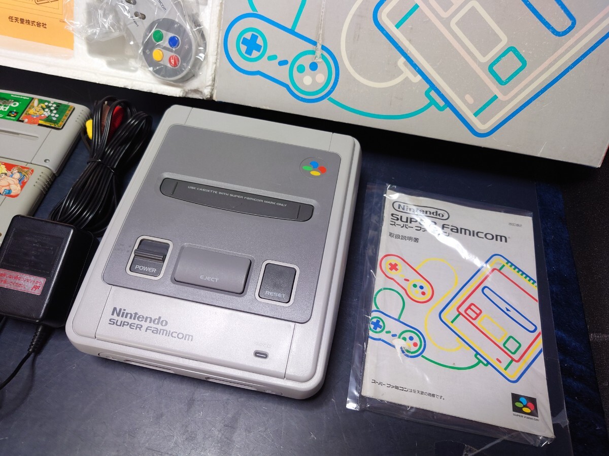 任天堂 スーパーファミコン 前期 動作OK 説明書 シリアル一致 任天堂 スーパーファミコン 前期 動作OK 説明書 シリアル一致