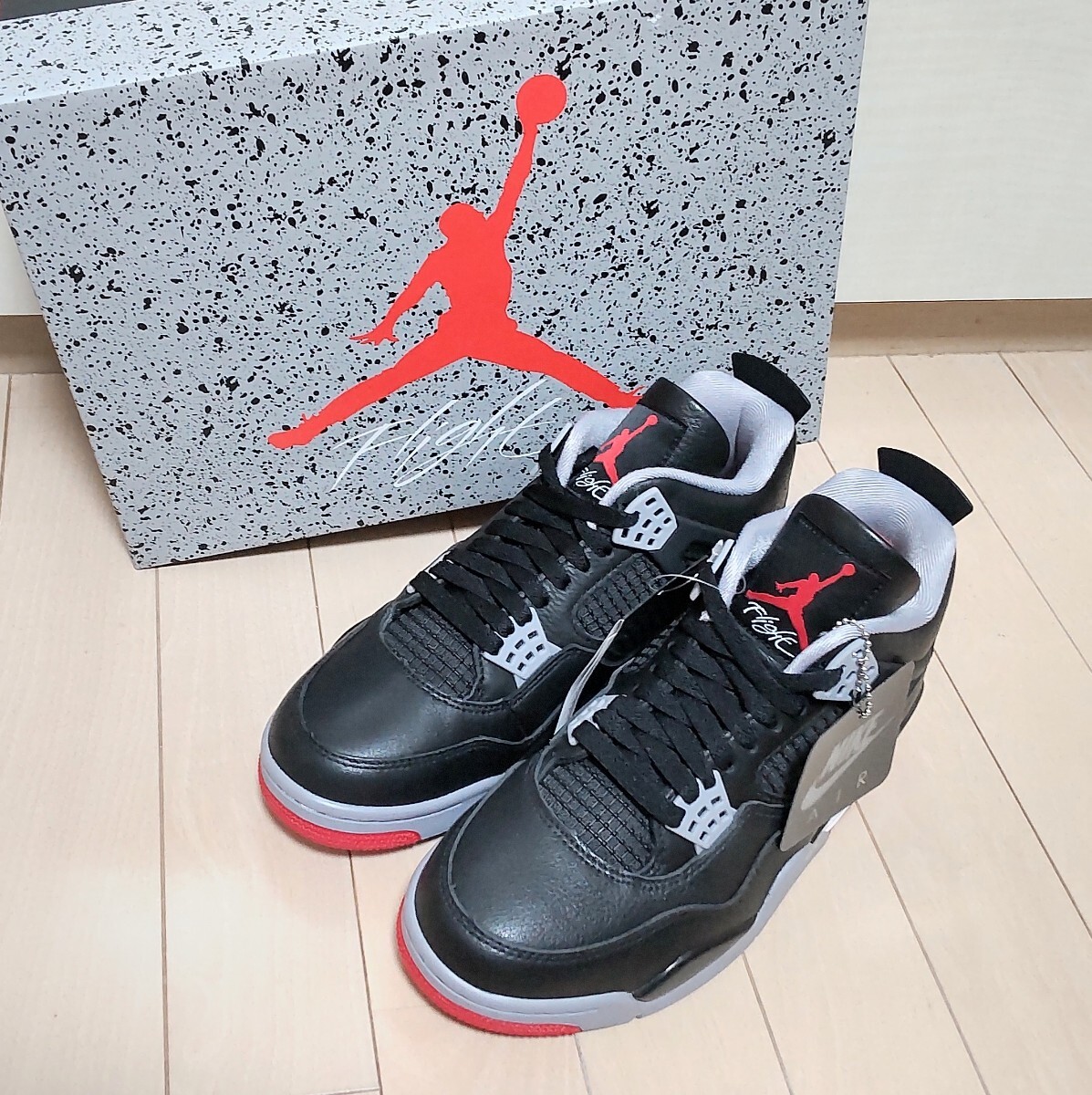 Nike Air Jordan 4 Retro Bred Reimagined FV5029-006 エア Nike Air Jordan 4 Retro Bred Reimagined FV5029-006 エア