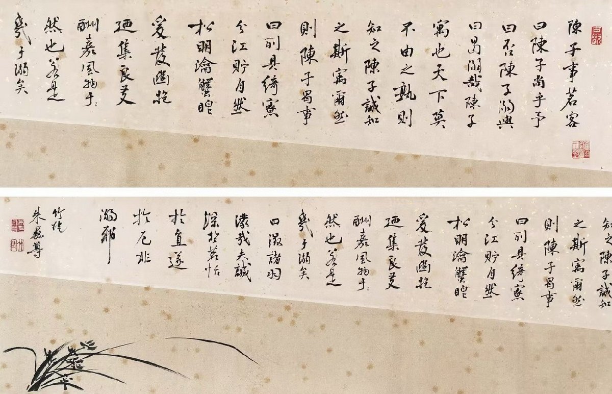 善古堂】某有名ギャラリー買入「唐寅寫」中国明時代画家 絹本 善古堂】某有名ギャラリー買入「唐寅寫」中国明時代画家 絹本