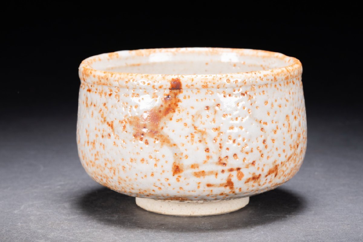 善古堂】美濃・志野焼「富山」作 鼠志野・赤志野茶碗 茶煎道具 善古堂】美濃・志野焼「富山」作 鼠志野・赤志野茶碗 茶煎道具