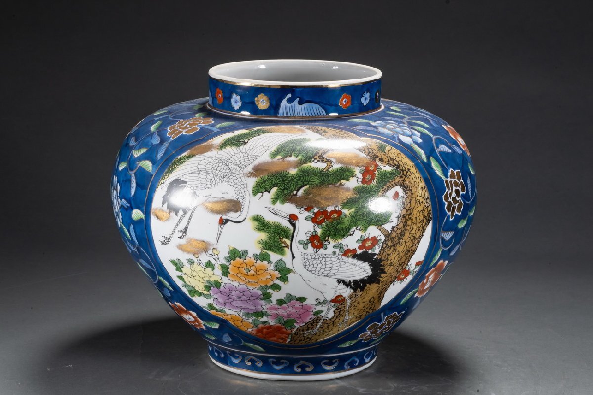 善古堂】某有名収集家買取品 古伊万里 色絵金彩御所車花唐草細密 善古堂】某有名収集家買取品 古伊万里 色絵金彩御所車花唐草細密