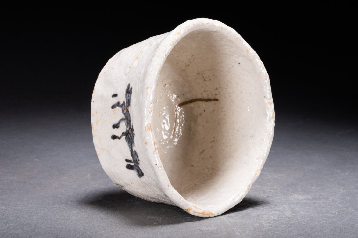 善古堂】美濃・志野焼 在銘 茶碗 茶煎道具 真作保証 美術品73S01 善古堂】美濃・志野焼 在銘 茶碗 茶煎道具 真作保証 美術品73S01