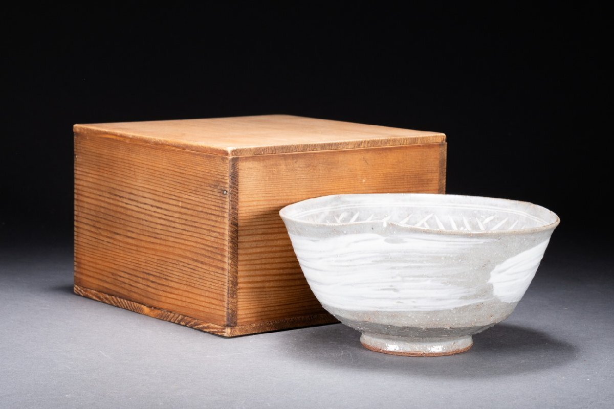 善古堂】京焼 清水焼 花鳥図花口茶碗 茶煎道具 共箱 真作保証 善古堂】京焼 清水焼 花鳥図花口茶碗 茶煎道具 共箱 真作保証