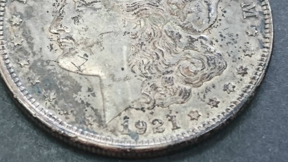 アメリカ銀貨 1921年 1ドル銀貨 モルガンダラー アンティーク アメリカ銀貨 1921年 1ドル銀貨 モルガンダラー アンティーク