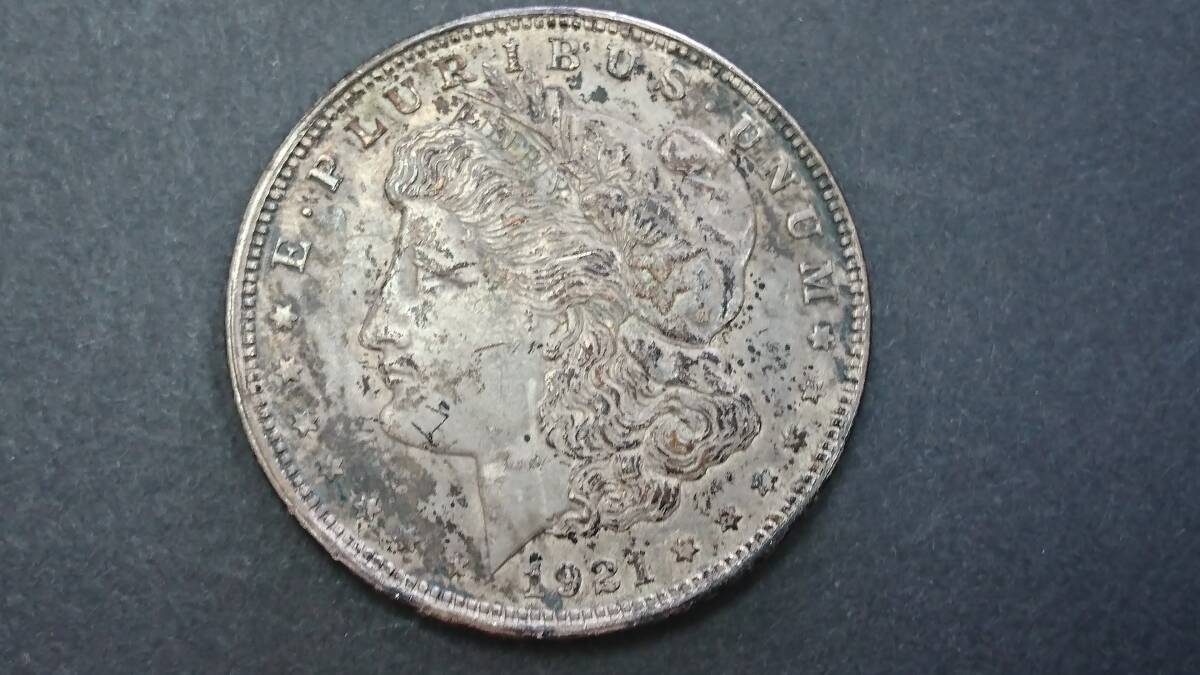 アメリカ銀貨 1921年 1ドル銀貨 モルガンダラー アンティーク アメリカ銀貨 1921年 1ドル銀貨 モルガンダラー アンティーク