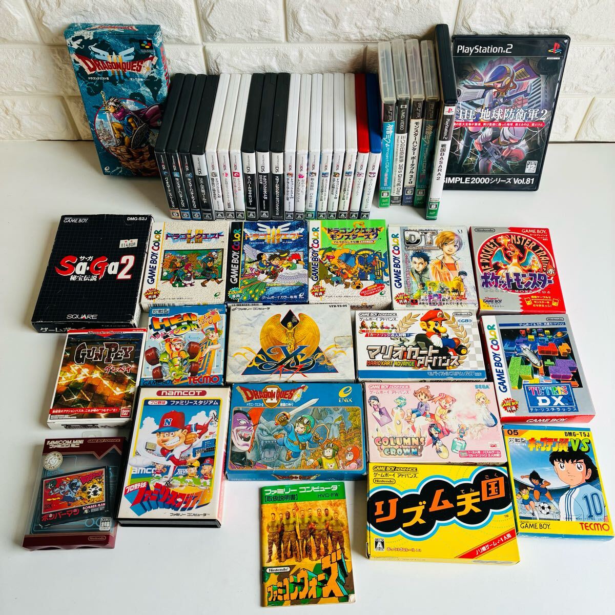ジャンク 空箱 ゲームソフト無し まとめて 40本以上 取説 内箱 ジャンク 空箱 ゲームソフト無し まとめて 40本以上 取説 内箱
