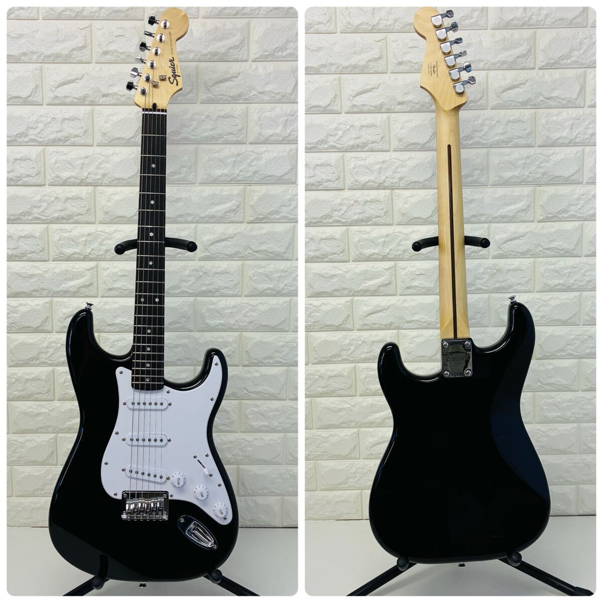 Squier スクワイヤー STRAT CASTER ストラトキャスター ブラック Squier スクワイヤー STRAT CASTER ストラトキャスター ブラック