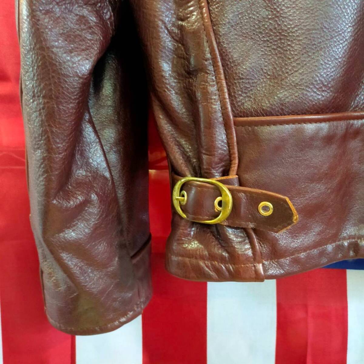 Schott ショット USA製 レザー ジャケット 40 牛革 裏ボア TALON Schott ショット USA製 レザー ジャケット 40 牛革 裏ボア TALON