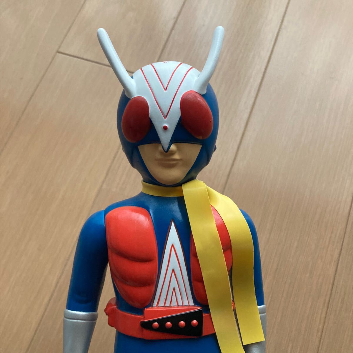 ライダーマン 当時物風 ソフビ フィギュア 海外製 ライダーマン ソフビ 当時物風 スタンダードサイズ