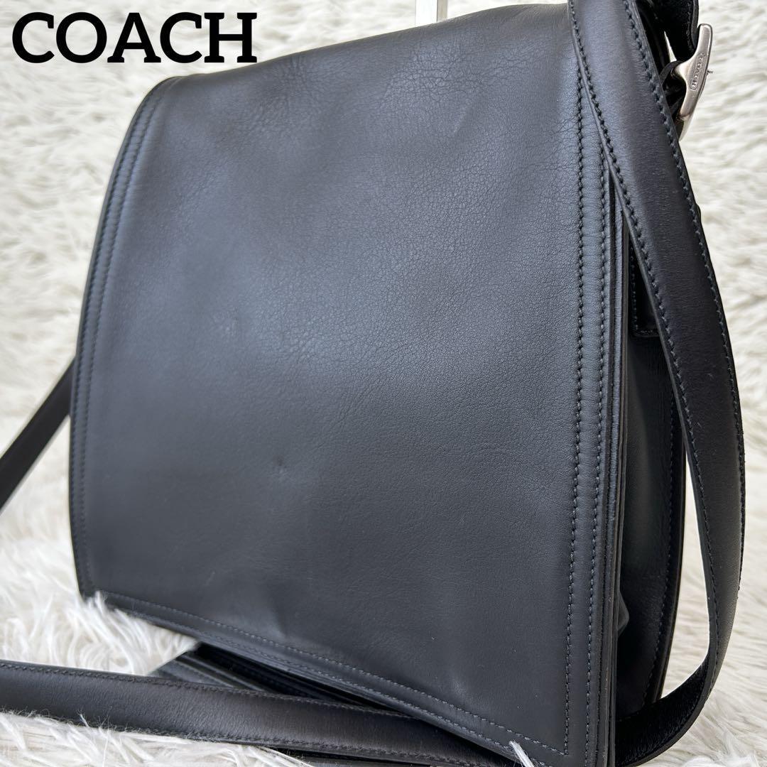 美品/激レア!!! COACH コーチ オールレザー ショルダーバッグ 美品/激レア!!! COACH コーチ オールレザー ショルダーバッグ