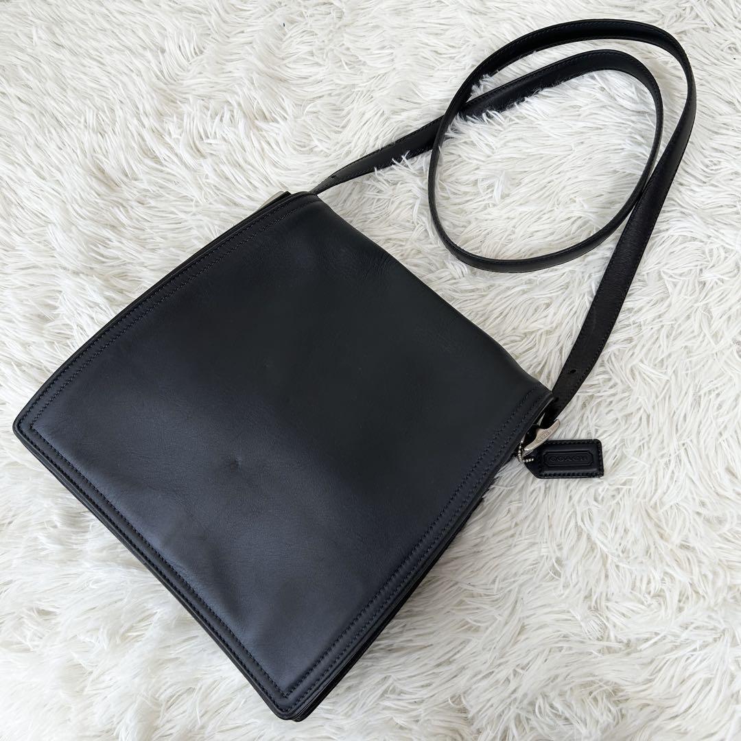 美品/激レア!!! COACH コーチ オールレザー ショルダーバッグ 美品/激レア!!! COACH コーチ オールレザー ショルダーバッグ