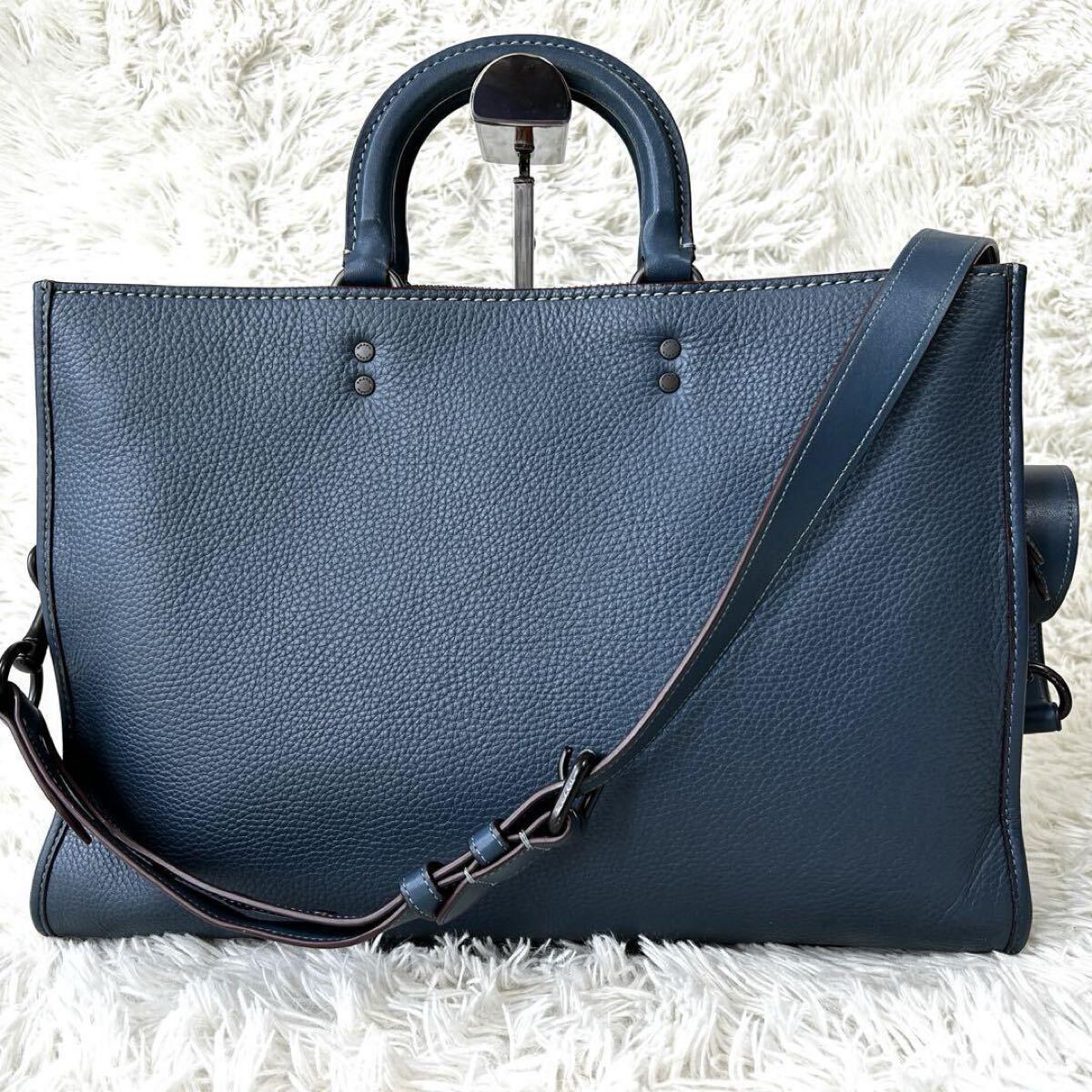 美品/現行 COACH コーチ ローグ 2way ビジネスバッグ 斜め掛け 美品/現行 COACH コーチ ローグ 2way ビジネスバッグ 斜め掛け