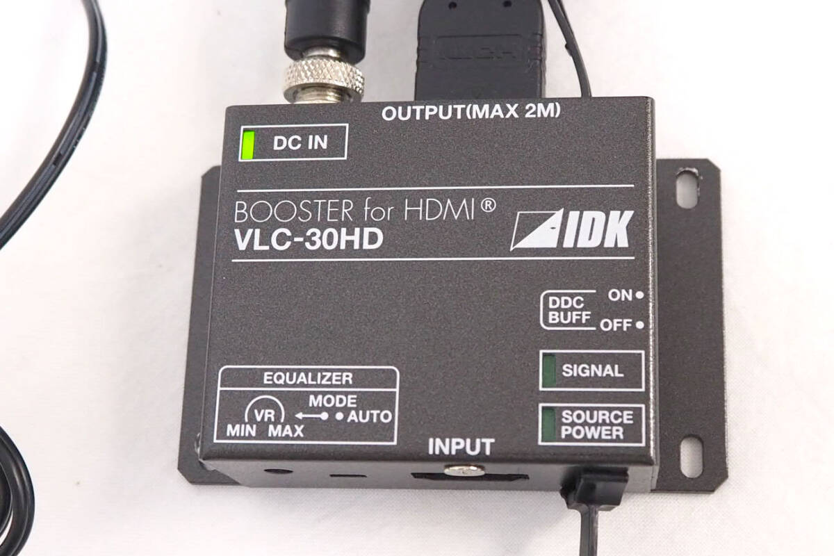 IDK*HDMI для кабель возмещение контейнер [VLC-30HD]BOOSTER for HDMI( максимальный 1080p/WUXGA(RB) HDCP 1.4 ( Pas s Roo )