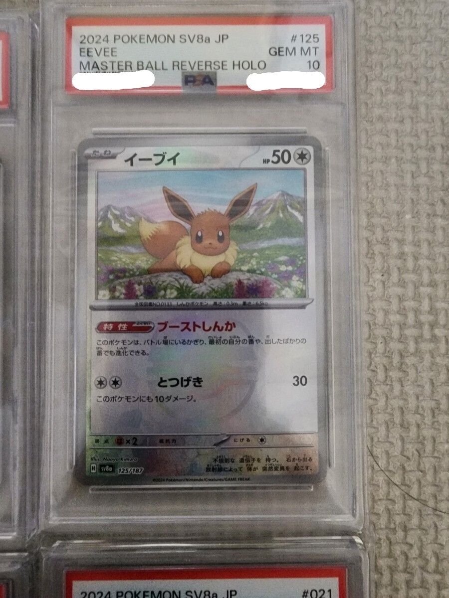 PSA10鑑定品】マスターボールミラー テラスタルフェスex PSA10鑑定品】マスターボールミラー テラスタルフェスex