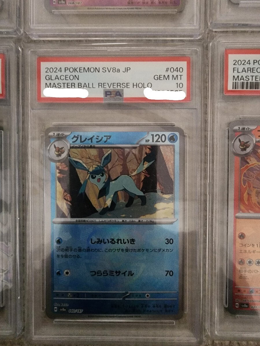 PSA10鑑定品】マスターボールミラー テラスタルフェスex PSA10鑑定品】マスターボールミラー テラスタルフェスex