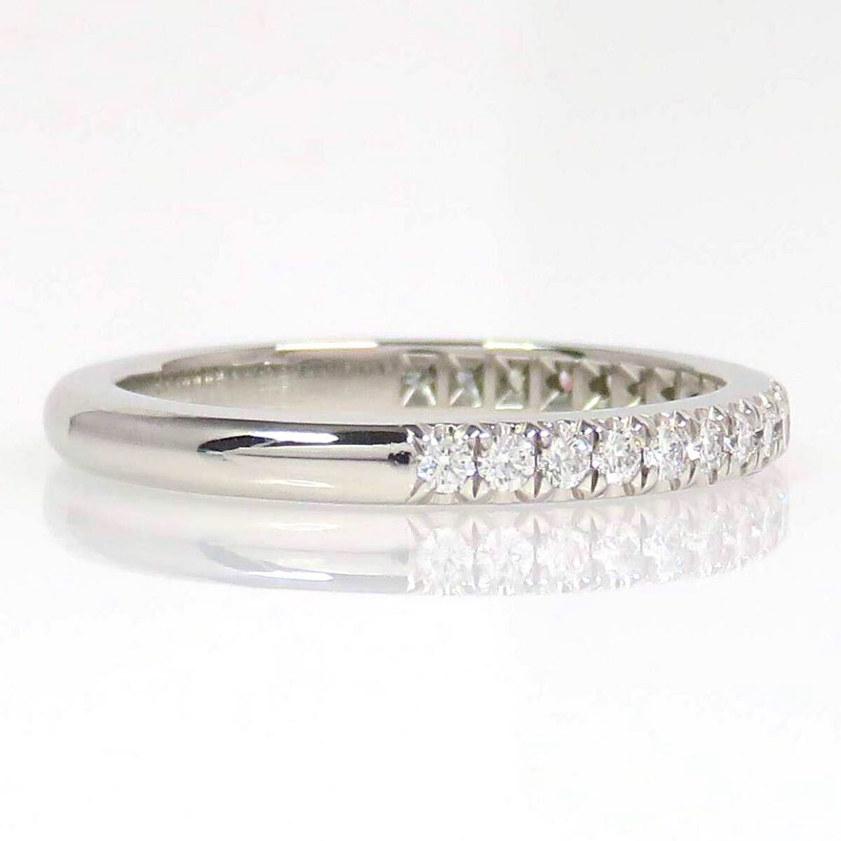 TIFFANY&Co ティファニー Pt950 ダイヤモンド ソレスト ハーフ TIFFANY&Co ティファニー Pt950 ダイヤモンド ソレスト ハーフ