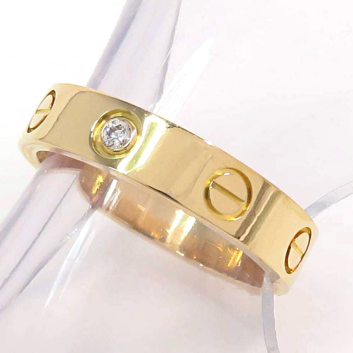 Cartier カルティエ 750 ダイヤモンド LOVE リング スモール Cartier カルティエ 750 ダイヤモンド LOVE リング スモール