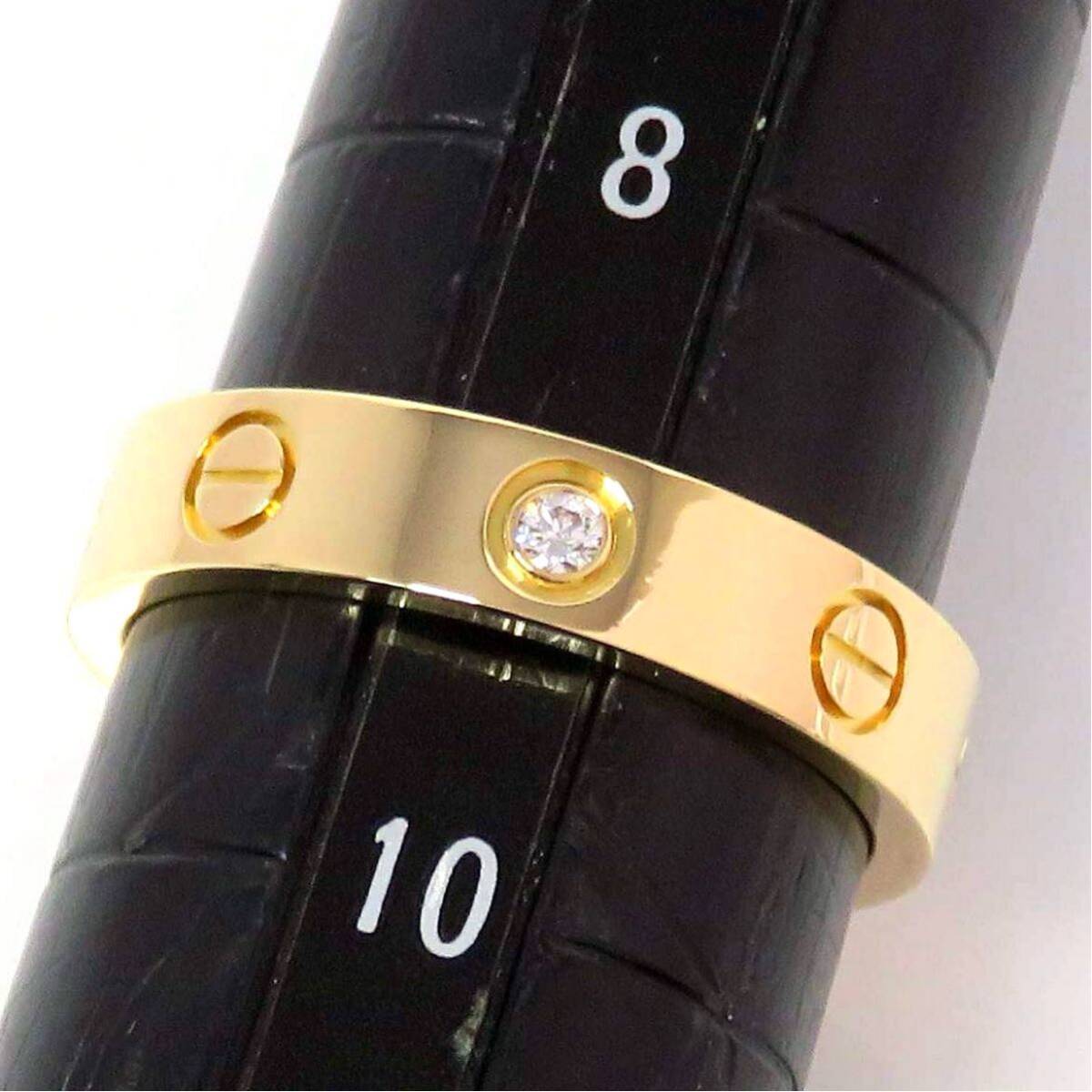 Cartier カルティエ 750 ダイヤモンド LOVE リング スモール Cartier カルティエ 750 ダイヤモンド LOVE リング スモール