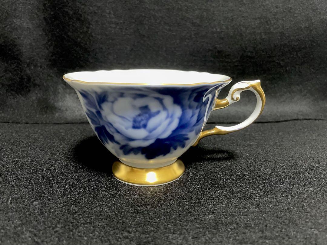美品】JB大倉陶園 The Okura 岡染ぼたん カップ&ソーサー ② 美品】JB大倉陶園 The Okura 岡染ぼたん カップ&ソーサー ②