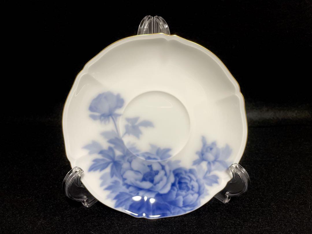 美品】JB大倉陶園 The Okura 岡染ぼたん カップ&ソーサー ② 美品】JB大倉陶園 The Okura 岡染ぼたん カップ&ソーサー ②