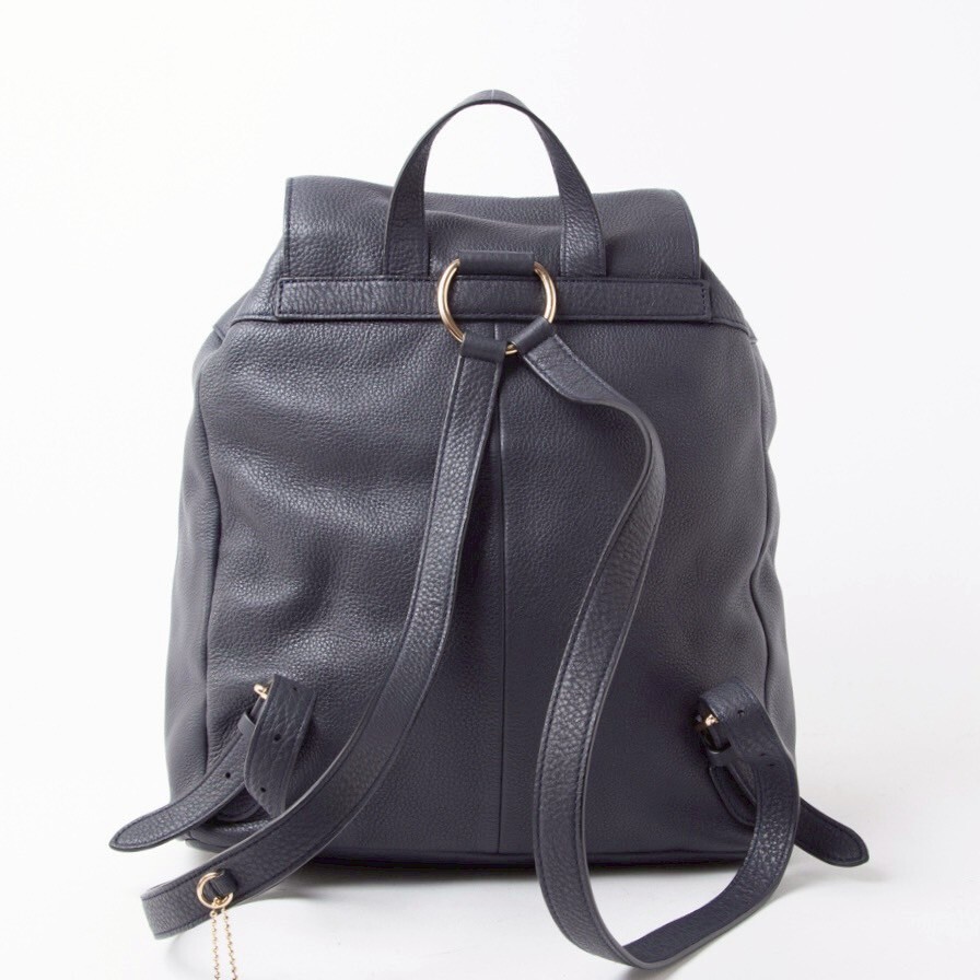 極美品】coach コーチ リュック レザー ゴールド金具 ロゴ 極美品】coach コーチ リュック レザー ゴールド金具 ロゴ