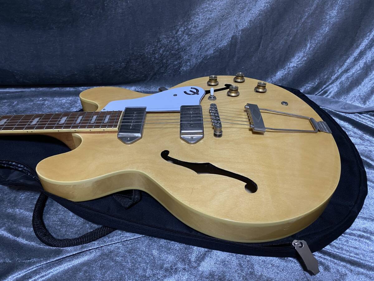 Yahoo!オークション - 美品 2021年製 Epiphone CASINO カジノ Yahoo!オークション - 美品 2021年製 Epiphone CASINO カジノ