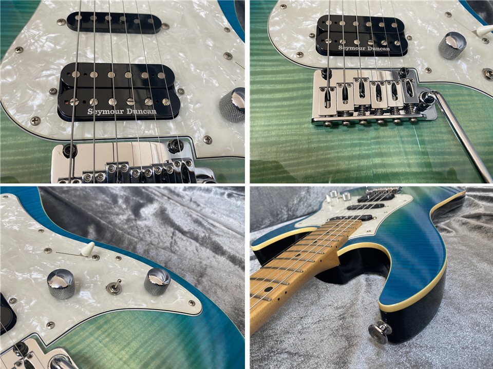 美品 Fujigen JOS-FM-M セイモアダンカンPU 国産本格モデル 美品 2019年製 国産名門ブランド Fujigen JOS-FM-M セイモア