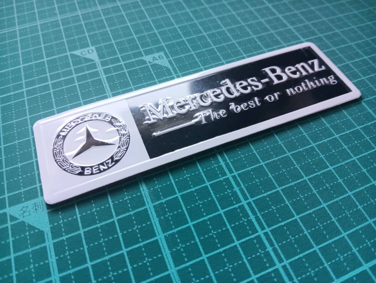 [.. пачка включая доставку ]Mercedes-Benz( Mercedes Benz ) эмблема plate Ver.1 Mercedes AMG